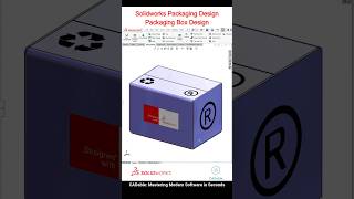 Packaging Design Solidworks | Packaging Box Design #PackagingDesignSolidworks #CADable