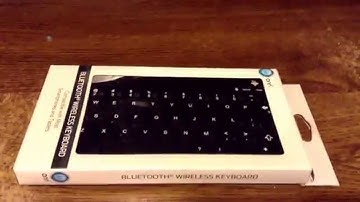 Onn Bluetooth Keyboard Unboxing