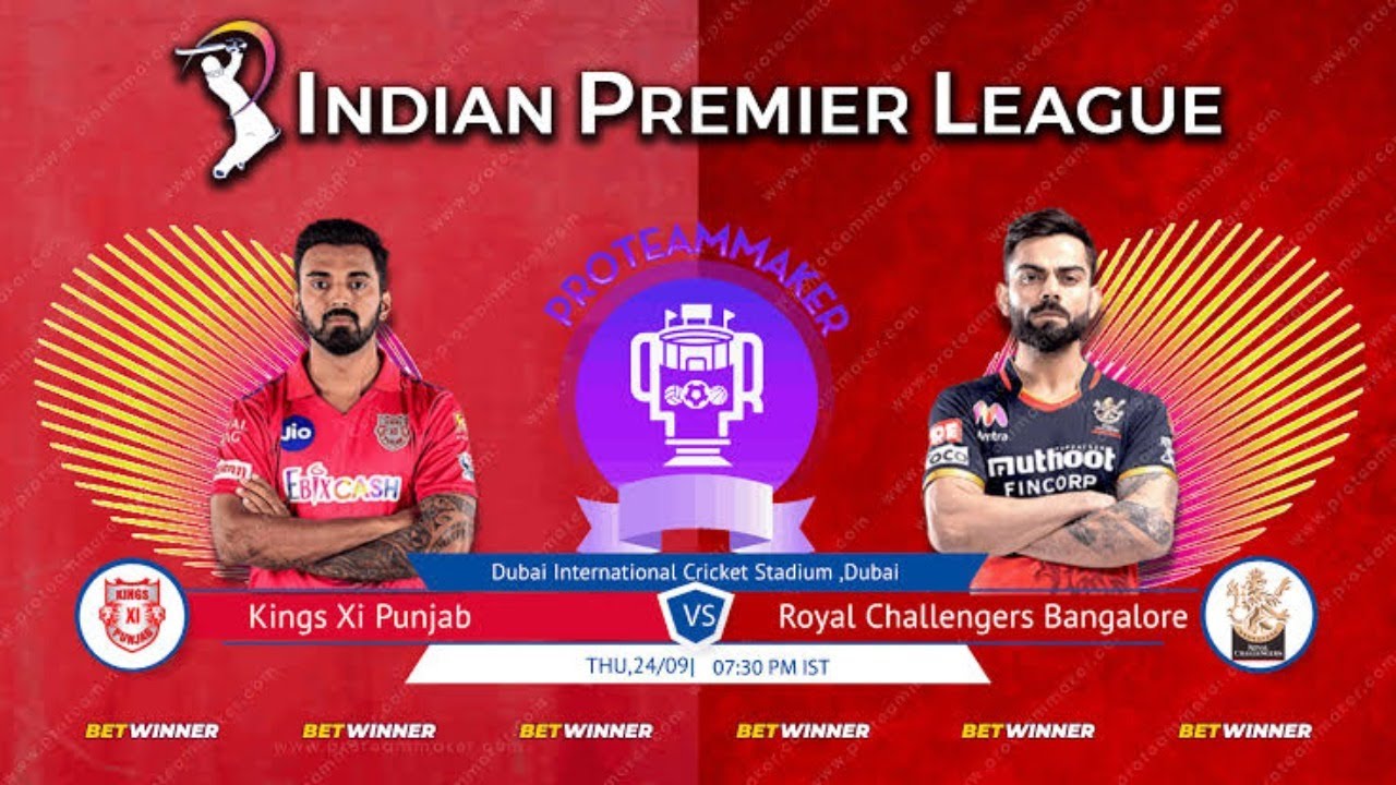 Live cricket scorecard - KXIP VS RCB | IPL 2020 6th match | IPL Full live match |