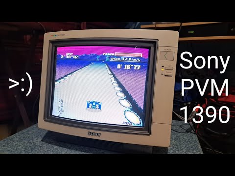 REAL Retro Style: Sony PVM-1390 CRT Video Monitor Overview - YouTube