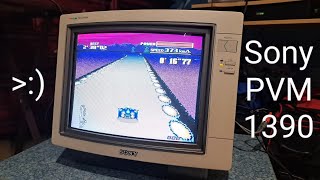 REAL Retro Style: Sony PVM-1390 CRT Video Monitor Overview REAL Retro Style: Sony PVM-1390 CRT Video Monitor Overview