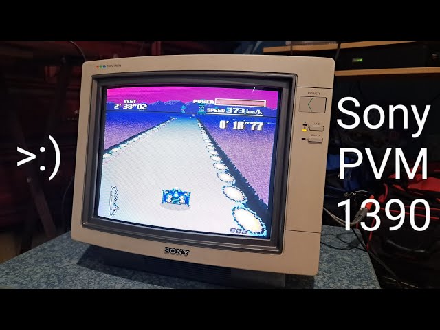 REAL Retro Style: Sony PVM-1390 CRT Video Monitor Overview - YouTube