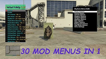 Xbox 360 GTA 5 1.26/TU26 Online/Offline Mod Menu + Download