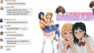 KiyoYachi fluff no one asked for ft. Mentally unstable bitches (girls like girls)