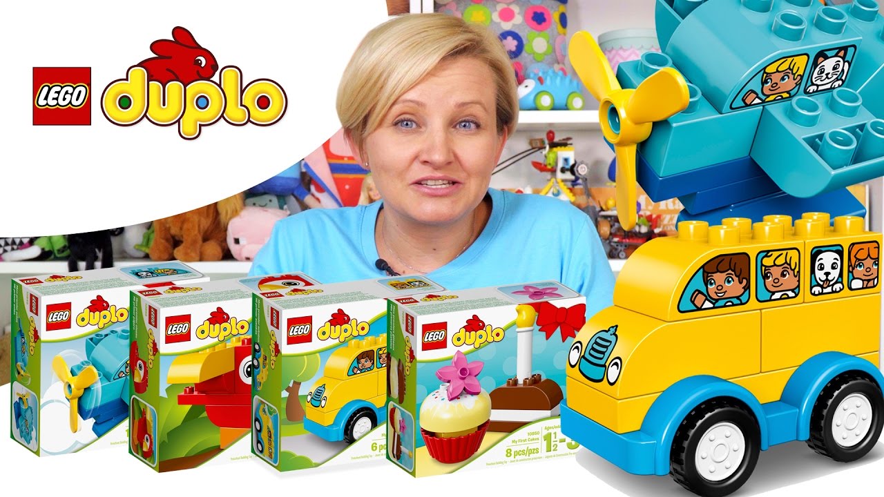 Lego Duplo Mój Pierwszy.....Autobus, Ciastka, Papuga, Samolot