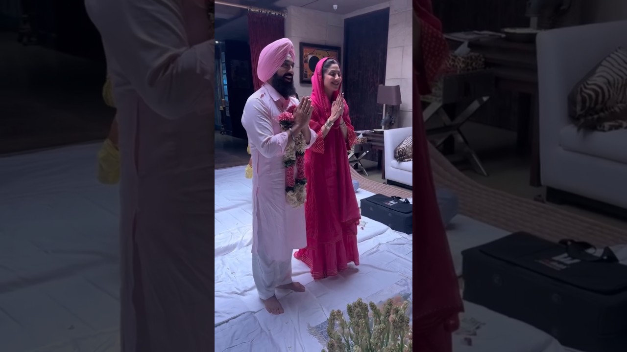 Shilpa Shetty celebrated husband Raj Kundra's birthday at the Golden Temple 