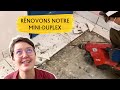 Travaux de rnovation dans un miniduplex