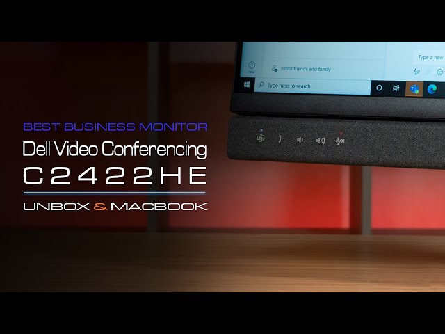 Dell C2422HE Monitor - First Impression and Unboxing 24-Inch Video