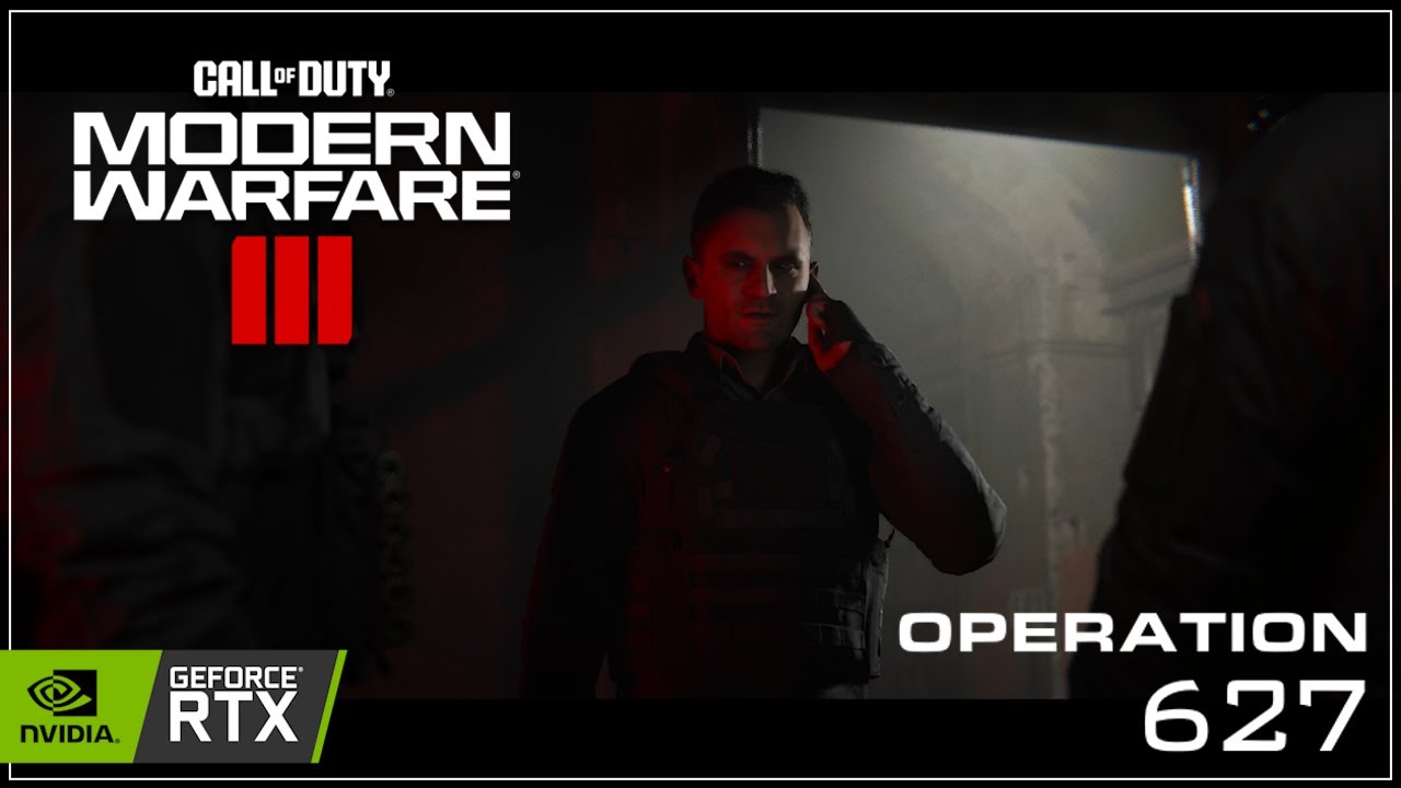 Call Of Duty : Modern Warfare III | Operation 627 | Gameplay HD | RTX ...