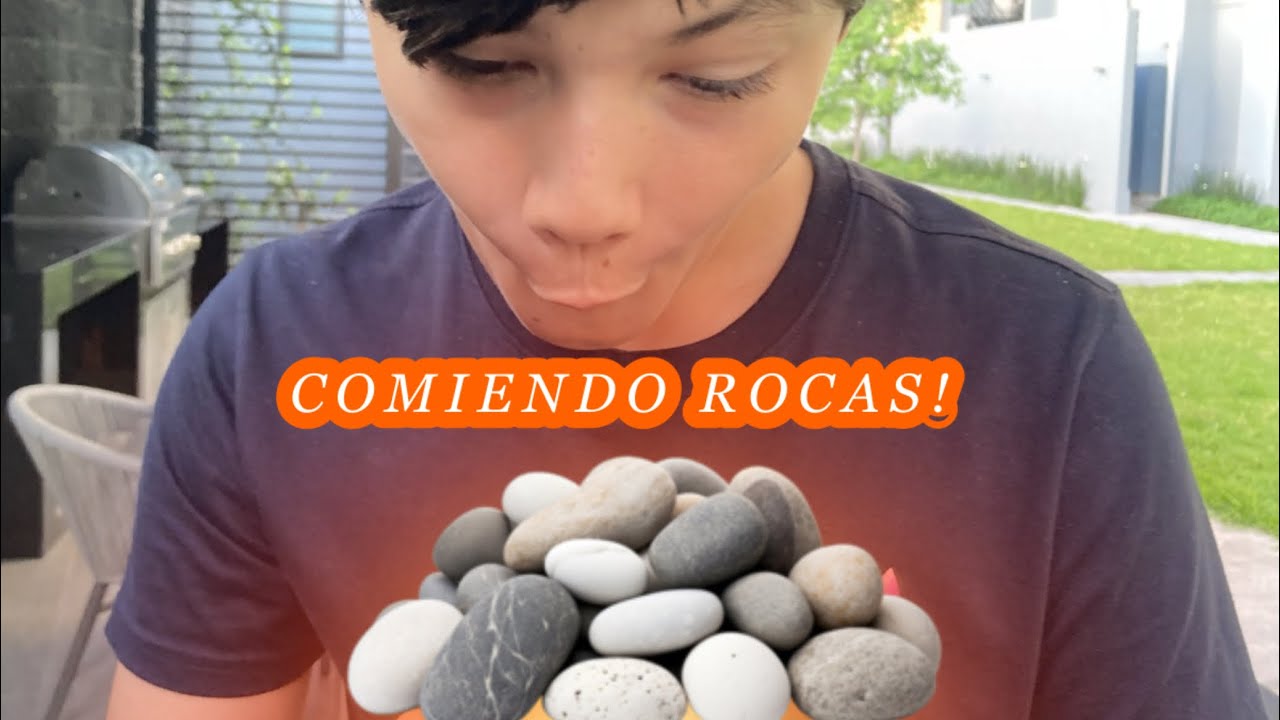 COMIENDO ROCAS?! 🪨😋 - YouTube