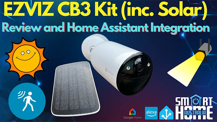 EzViz CB3 Kit (Inc Solar Panel) - Unboxing, Review, Integration to Home Assistant and Conclusions