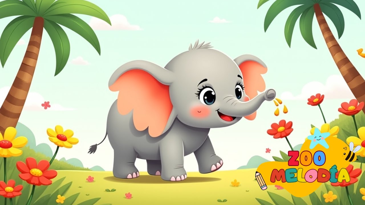 Canciones infantiles con ritmo de selva | Eli el Elefante está aquí