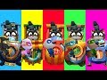 Talking Tom Hero Dash ALL BOSSES 5 Maps Games For Kids 