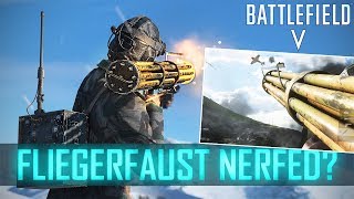 THE FLIEGERFAUST'S REIGN OF TERROR IS OVER!(Maybe) ► Battlefield V Patch 5.2