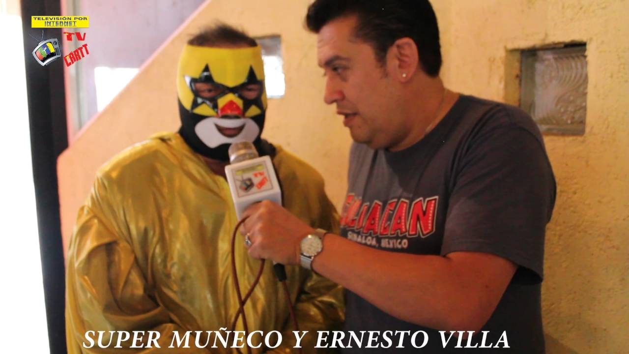 SUPER MUÑECO EN EXPO MASCARAS N°73 Y DECLARA ...... - YouTube