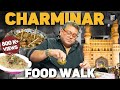 Ramadan food walk  charminar  hyderabad  pathar ka gosht  seekh kebab  haleem  kunal vijayakar