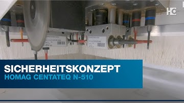 HOMAG CENTATEQ N-510 | Sicherheitskonzept