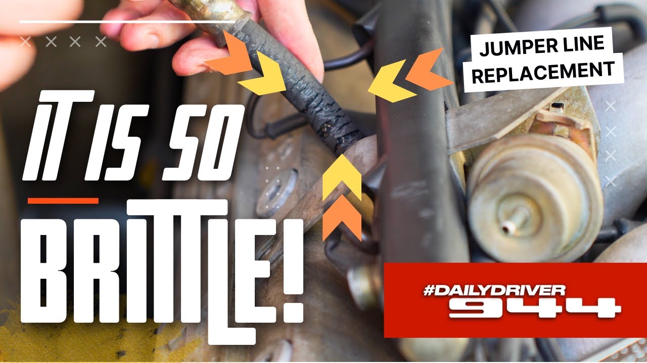FIRE PREVENTION (P2) Porsche 944 Fuel Jumper Line DailyDriver944