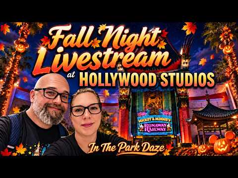 HOLLYWOOD STUDIOS: Tower of Terror + Wednesday Night! | Disney World Live Stream | 10/21