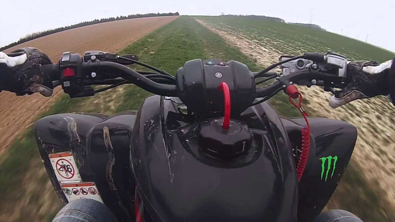 Gopro hero 3 Balade Yamaha raptor 350