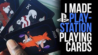 Make Playstation Themed Playing Cards in Photoshop CC