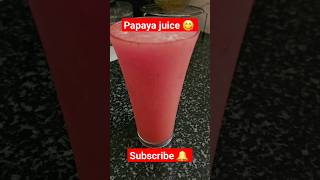 papaya juice ? || viral papaya papayajuice healthy tasty yummy shorts food juice diet