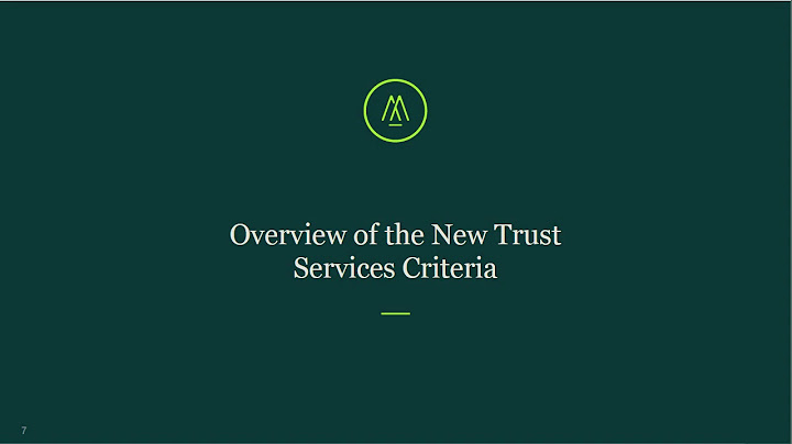 Who jointly developed the trust services principles and criteria?