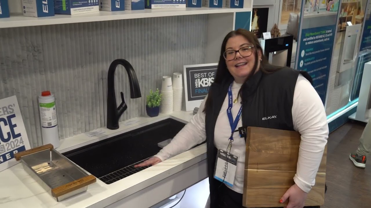 KBIS / IBS 2024 - Elkay - Quartz Luxe Workstation Sink