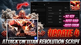 Attack On Titan Revolution Script 🔥NO KEY🔥 (Mobile/PC) 📱 Auto Farm &amp; Instant Kill