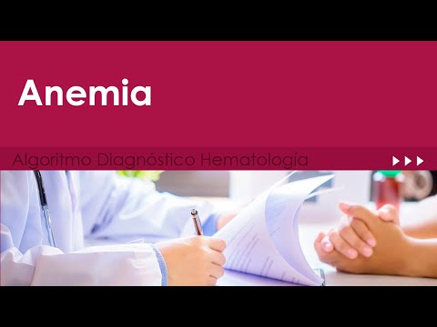 Anemia. Algoritmo Diagnóstico