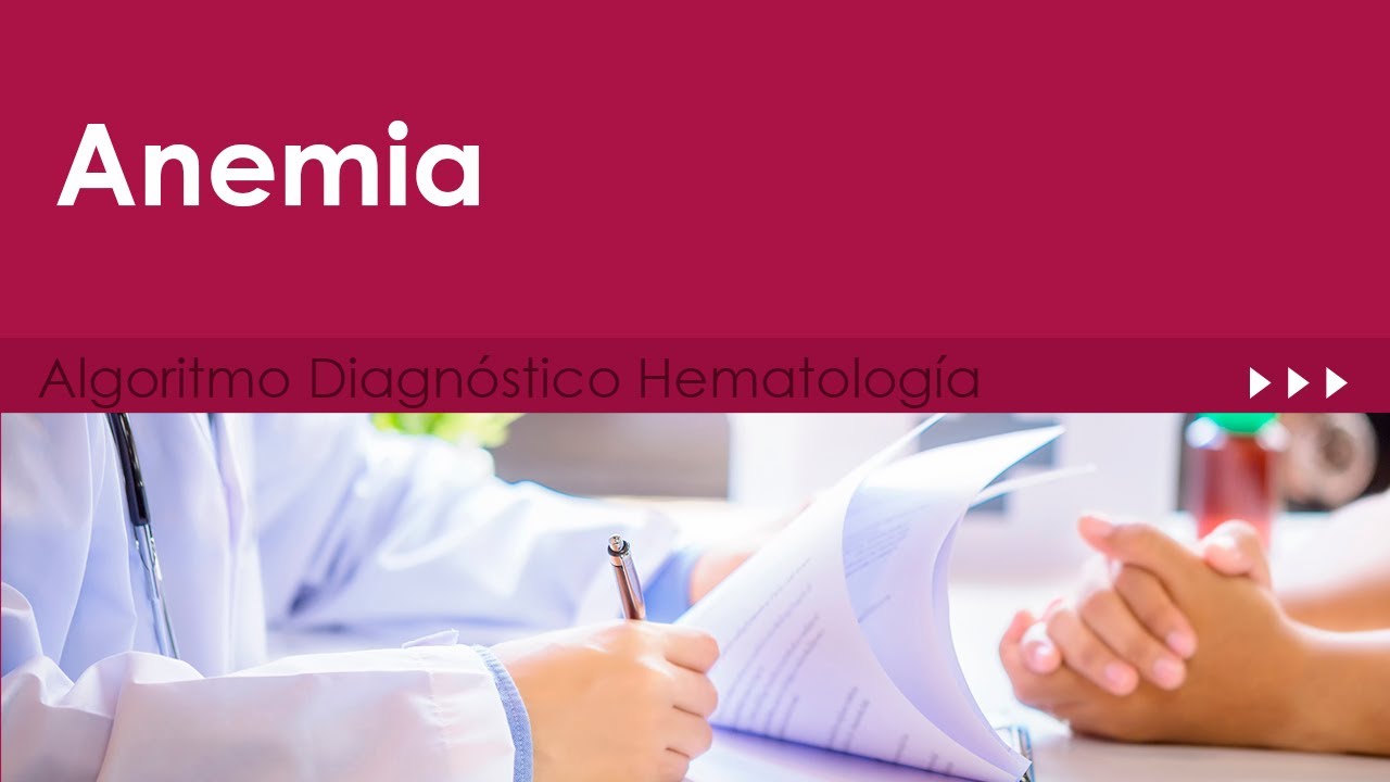 Anemia. Algoritmo Diagnóstico Hematología