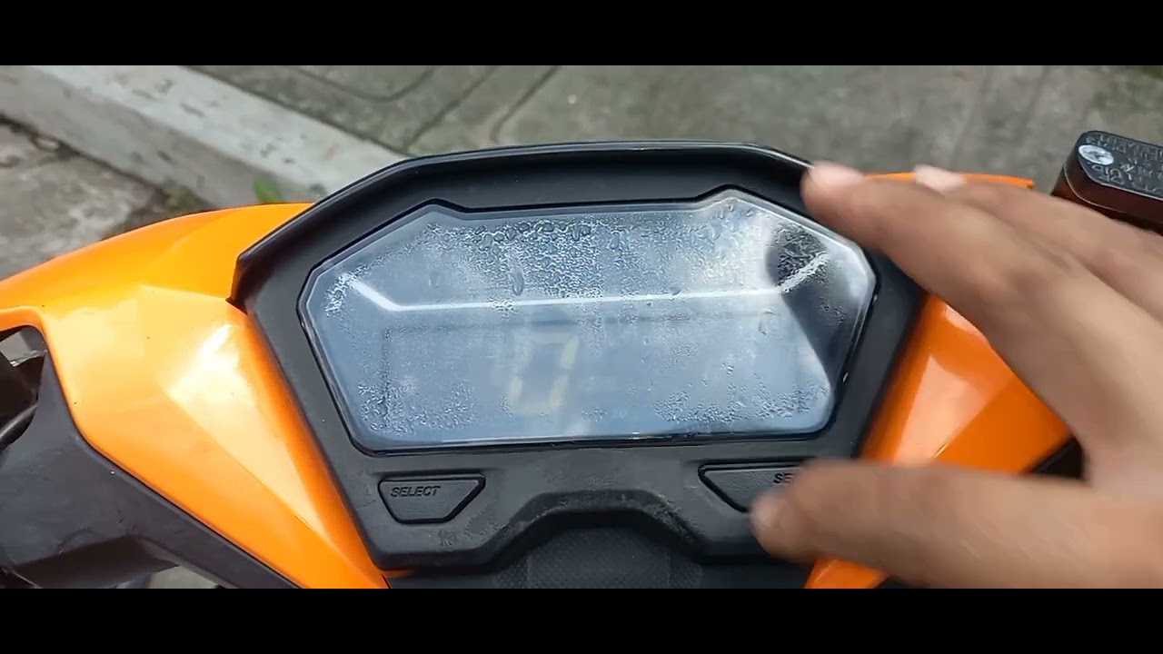 honda click panel gauge moist - YouTube