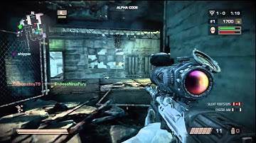 Killzone 3 Alpha gameplay of AWESOMENESS PART 1 with 51 kills(OLD/CLOSED BETA)