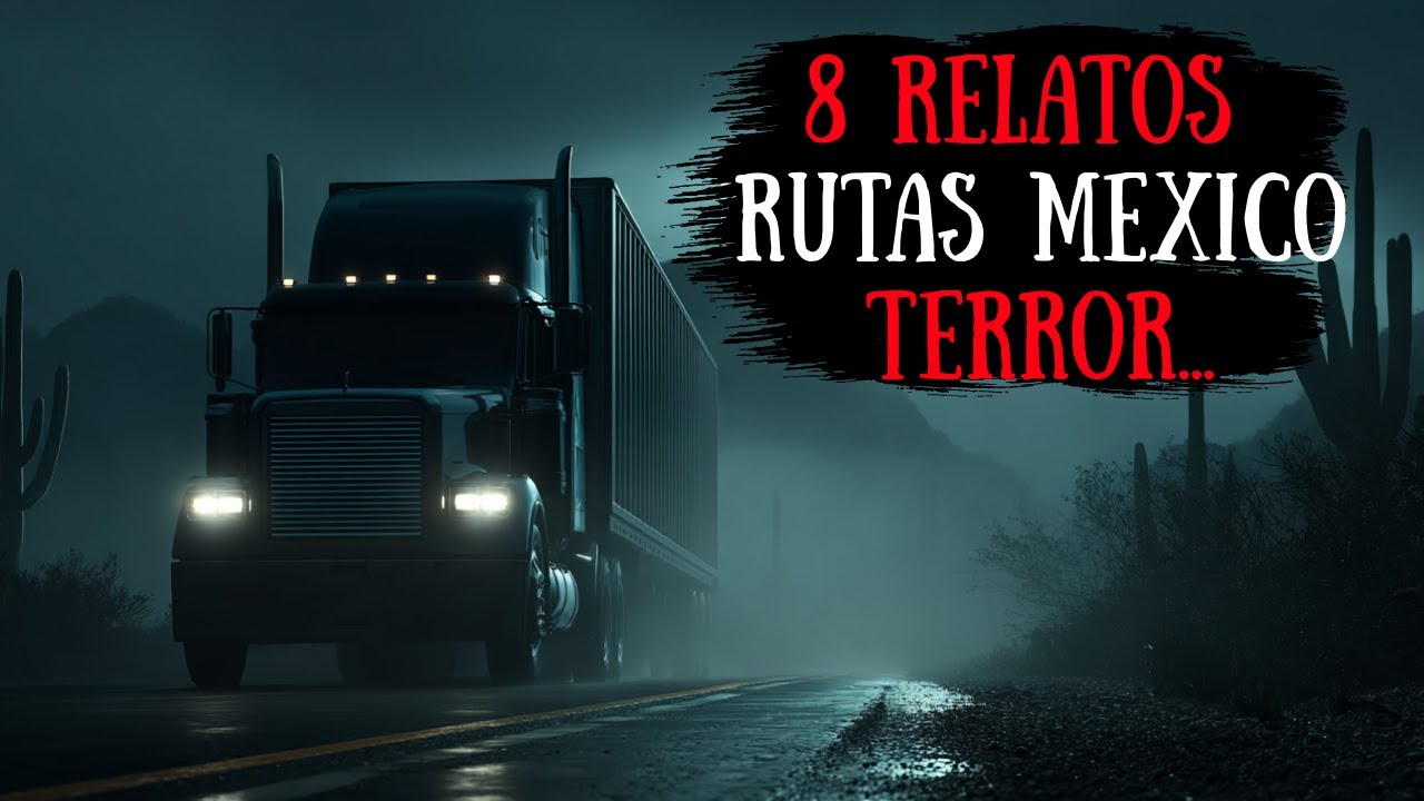 8 HISTORIAS DE TERROR EN RUTAS MEXICANAS con finales reales | 1 HORA DE RELATOS