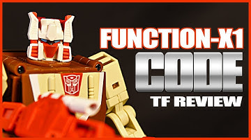 TF 3P Review: Fansproject Function-X1 CODE not CHROMEDOME robot figure review