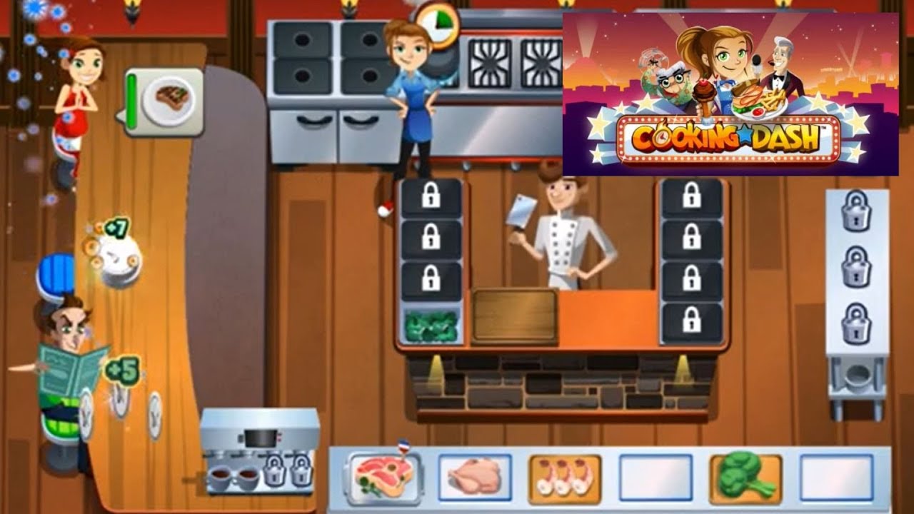 Cooking Dash Table Steaks [season 1] level 10 🍴🥩 YouTube