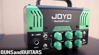 JOYO's BanTamP Badass for BASS is KILLER! (if you don't think so, YOU'RE USING IT WRONG) tube hybrid