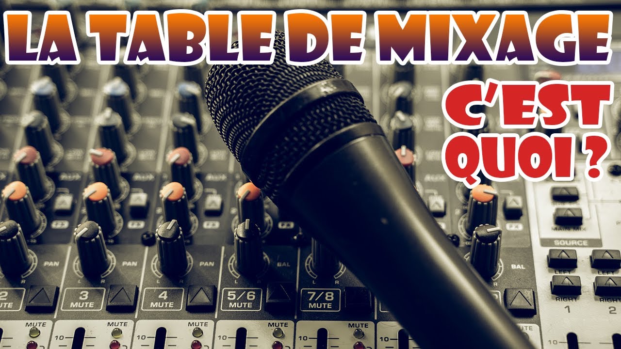 TUTORIEL #5 - Récupérer le son depuis une table de mixage vers un  smartphone - Ecclesia Sound