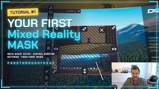 أصبح الواقع المختلط أسهل الآن! 🚀 Pass-Through Forge + Meta Quest 3 screenshot 4