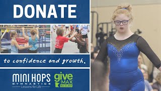 Donate to Confidence and Growth | Mini Hops & Give to the Max