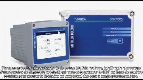 Mesures du COT pour la conformité aux exigences réglementaires du contrôle des eaux pures