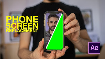 Hoe ik een telefoonscherm in After Effects volg en vervang