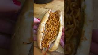 Testing Out Samyang Noodles In Banh Mi