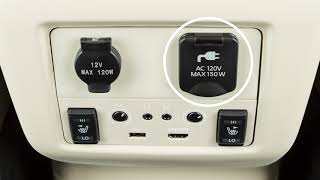 2019 INFINITI QX60 - Power Outlets