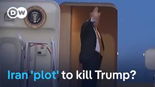Report: Trump secretly swapped planes over Iran threat | DW News