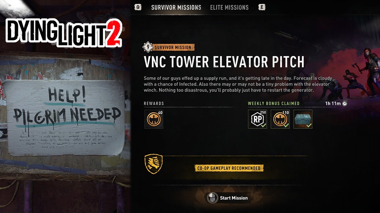 Dying Light 2 | VNC Tower Elevator Pitch - YouTube