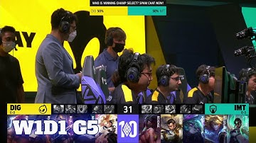 DIG vs IMT | Week 1 Day 1 S12 LCS Spring 2022 | Dignitas vs Immortals W1D1 Full Game