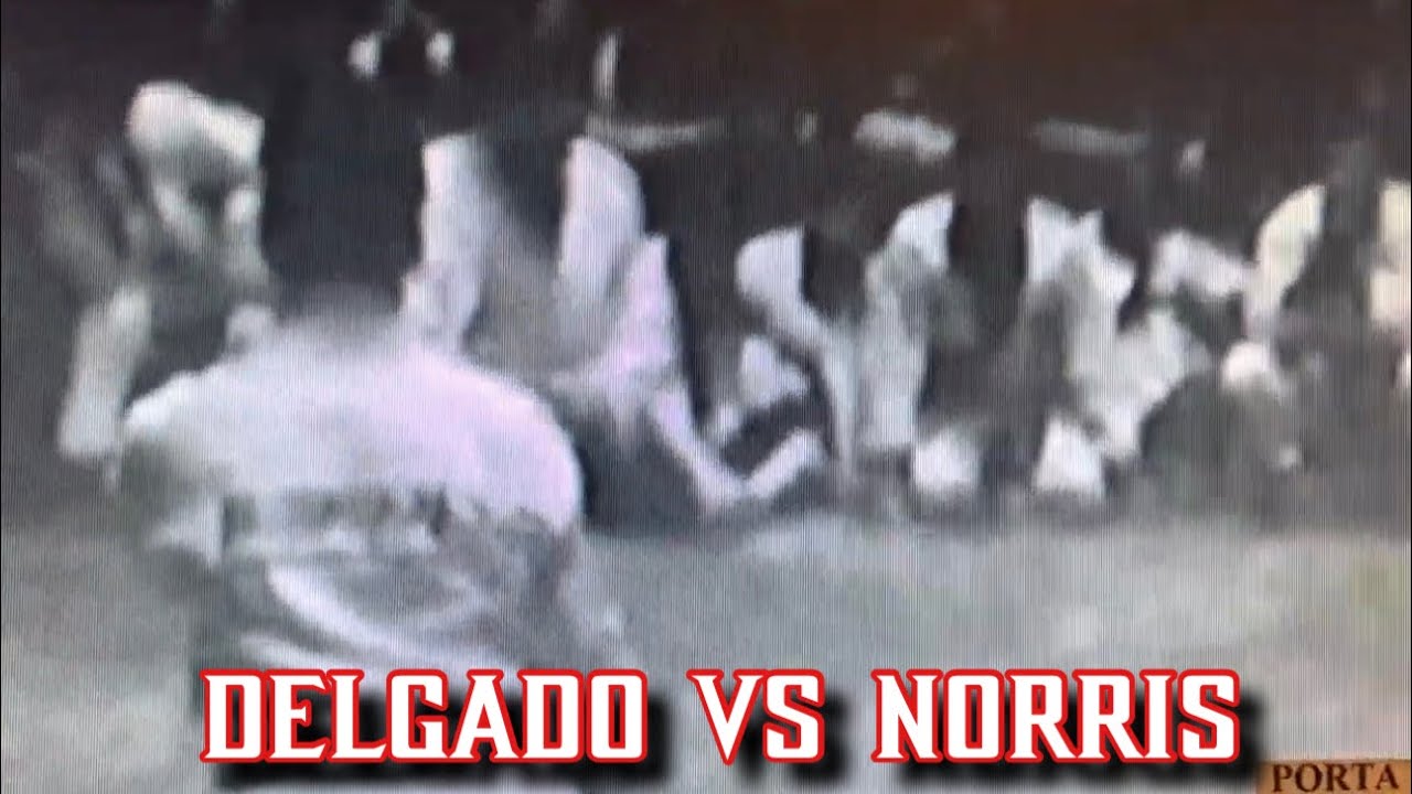 Luis Delgado vs Chuck Norris 1960's