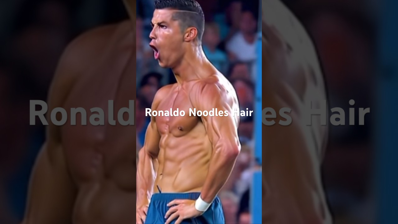 Ronaldo Noodles Hair football part 1 YouTube
