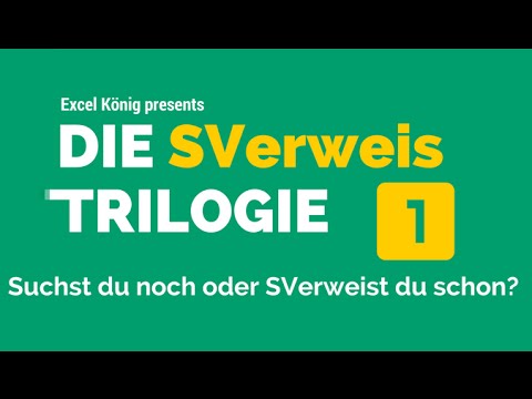 Update New Die SVerweis Trilogie Part 1: Suchst du noch oder Sverweist du schon?